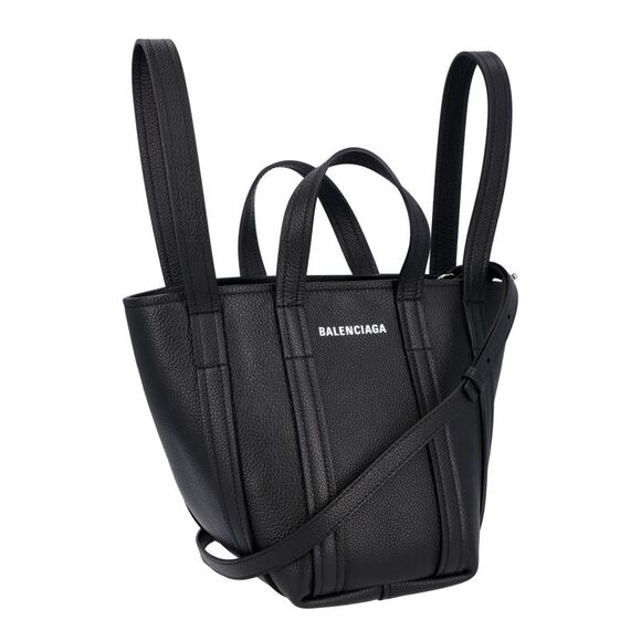 Balenciaga Women's Everyday Xs North-South Shoulder Tote Bag Black - Picture 2 of 5